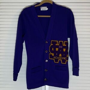Vintage Varsity Letter Sweater